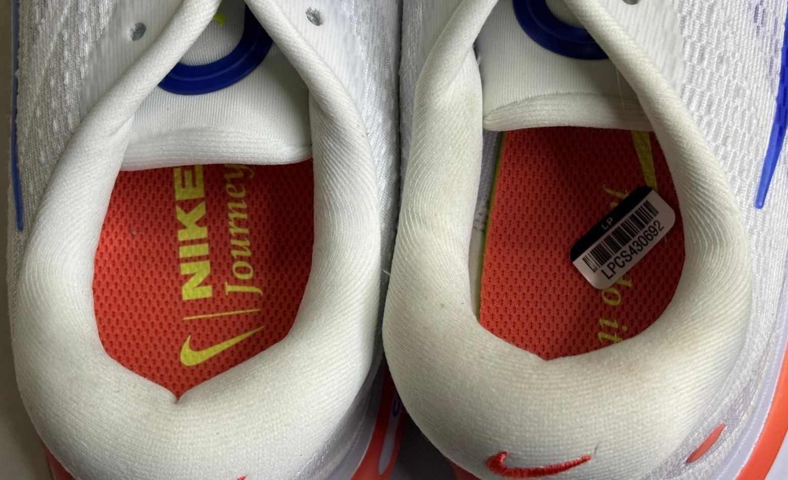 Nike Journey Run Men's Size 9 White Running Athletic Shoes HJ9290 085 #237