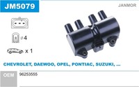 ZüNdspule Janmor JM5079 FüR Evanda Rezzo Daewoo Chevrolet Aveo Nubira Lacetti