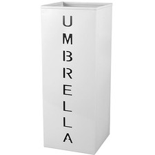 Metal Umbrella Stand Holder, 16.5x6.3x6.3inch Square Free Standing Umbrella 