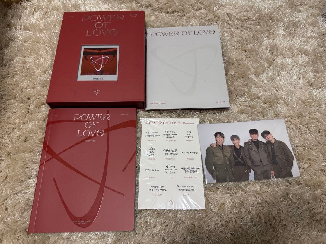 SEVENTEEN トレカ コンプ POWER OF LOVE DVD セブチ' 【公式通販】