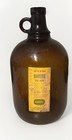 Vintage One Gallon Amber Glass Jug ~ Vintage Glass AMERICANA ART Antique Old — photo 1