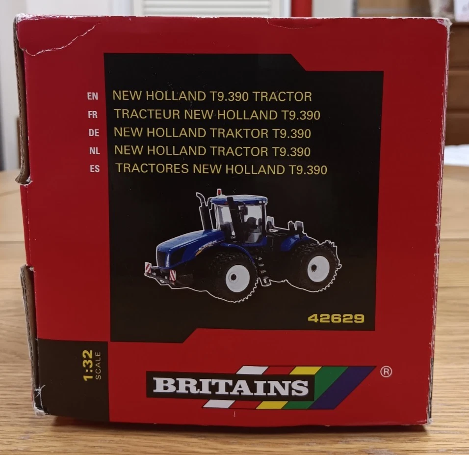 Tractor británico New Holland T9.390 modelo escala 1:32 (usado) Foto 3 de 4