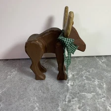 Moose wooden Figure