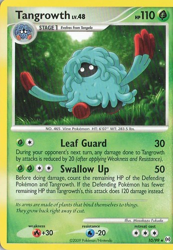 Tangrowth (DPPt Arceus) 10/099 Rare Deck Exclusives Pokemon Near Mint