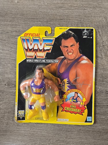 Crush Yellow Series 7 WWE WWF Vintage 1993 Hasbro ...