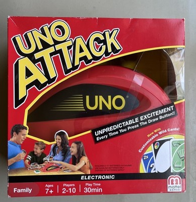 UNO Attack Card Game with Electronic Card Launcher 2005 Mattel