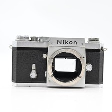 Nikon F SLR Camera Body Chrome, Inoperable 560