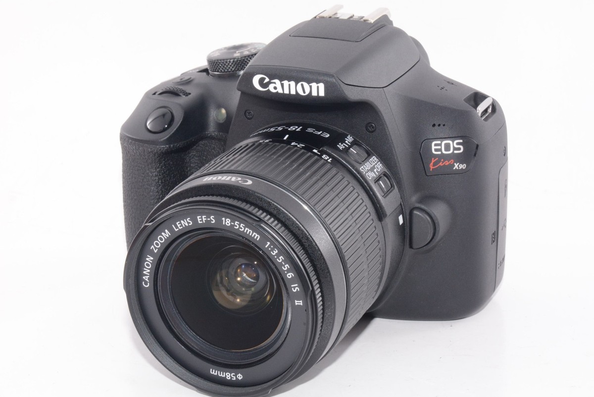 N.MINT/In Box/6103shots]Canon Eos Kiss X90 Lens Kit #m10643 NO