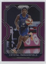 2021 Panini Prizm WNBA Purple Prizm 57/99 Crystal Dangerfield #41 hg6