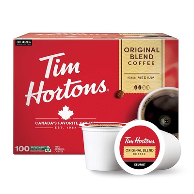 Tim Hortons Original Blend, Medium Roast Coffee, Single-Serve K-Cup Pods... 