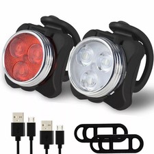 USB Bike Light Set Powerful