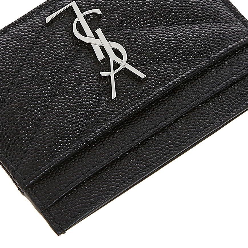 Saint Laurent Matelassé Card Holder 140337610 thumbnail 7