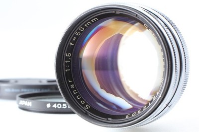 【Exc+3】 Contax Carl Zeiss Sonnar 5cm 50mm F/1.5 Lens for II IIa IIIa RF Camera