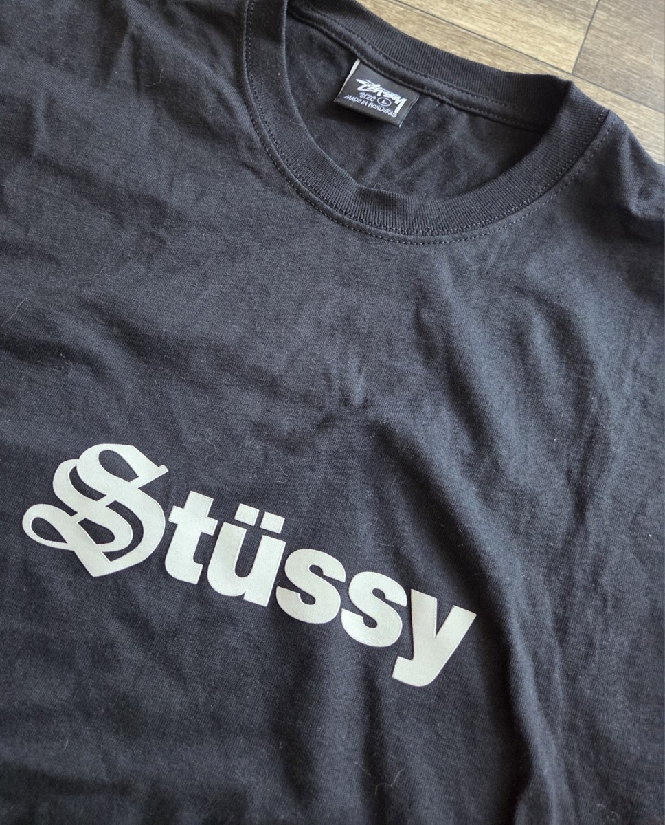 【STUSSY HO24'】Stussy Reformed Tee Stussy Reformed Logo Tee T-Shirt Black A/W '24 Men's Size