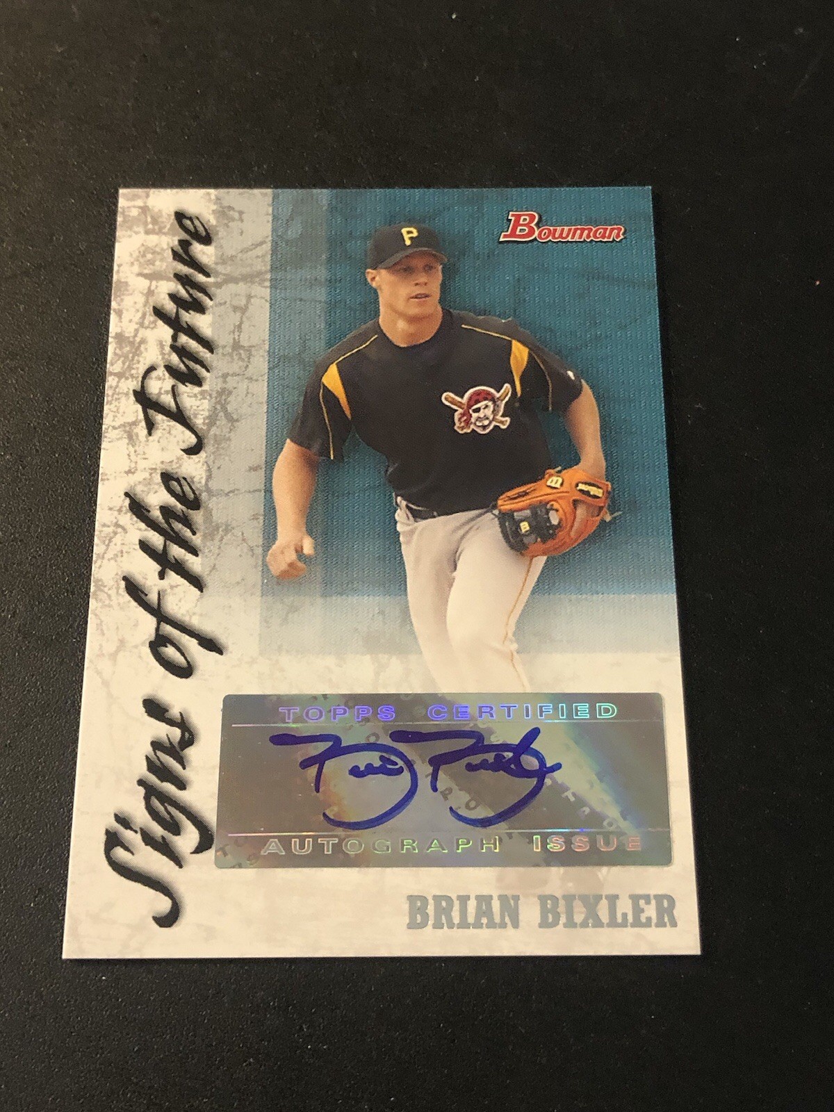 2007 Bowman Signs of the Future Brian Bixler #SOF-BB Auto
