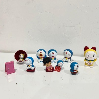 Doraemon Collection Figure Doraemon Bandai Limited Rare Collectible Lot Set