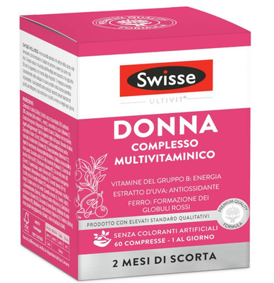 Swisse Donna Multivitamin-Komplex 60 Tabletten   Frauenvitamine mit Mineralien