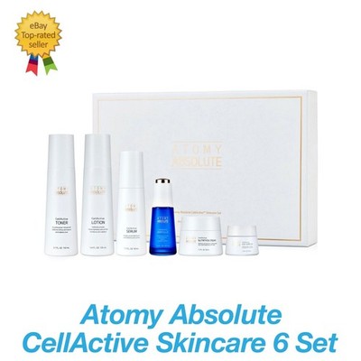 Atomy Absolute CellActive Skincare Set 6pc - Toner Serum Ampoule