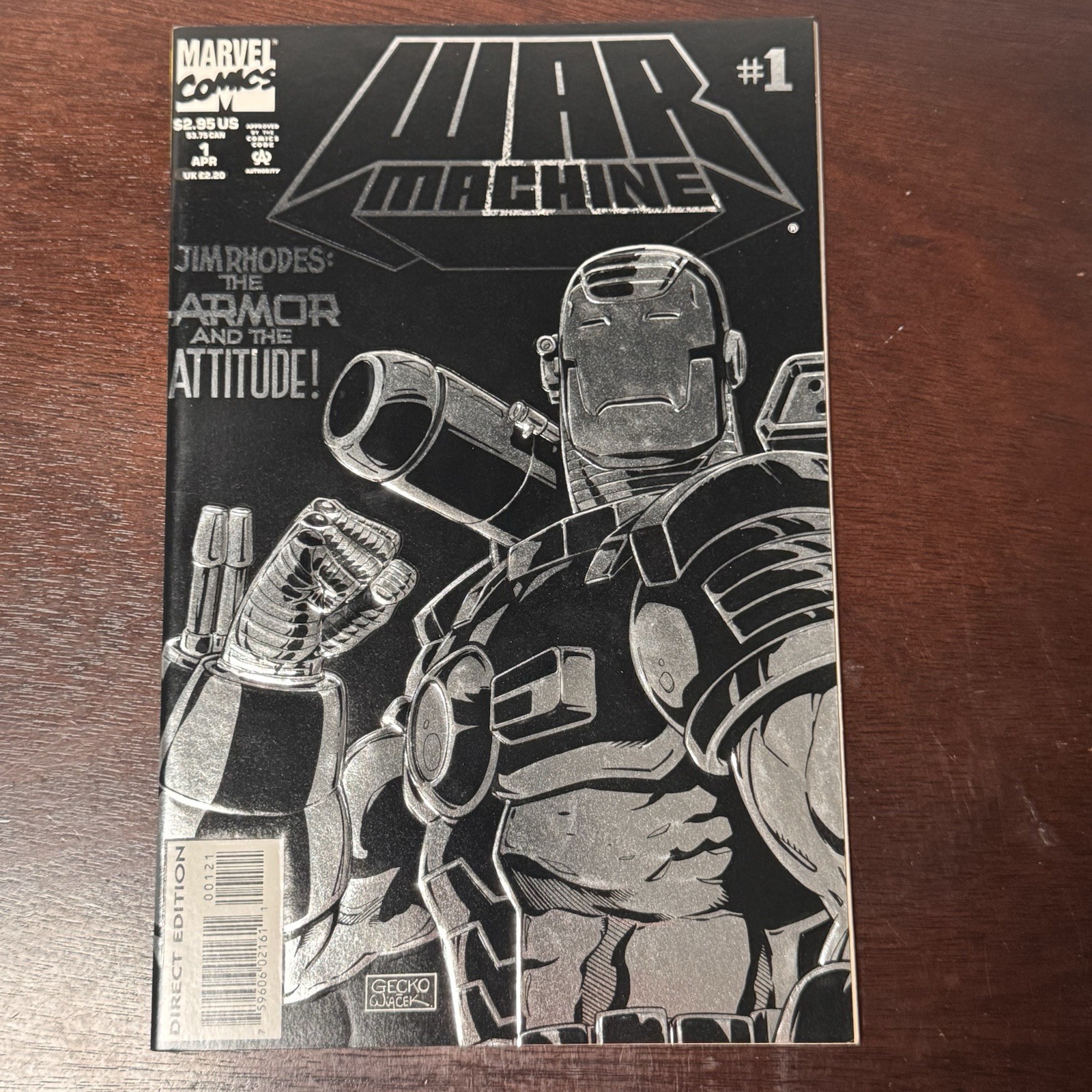 War Machine #1 (Marvel Comics April 1994)