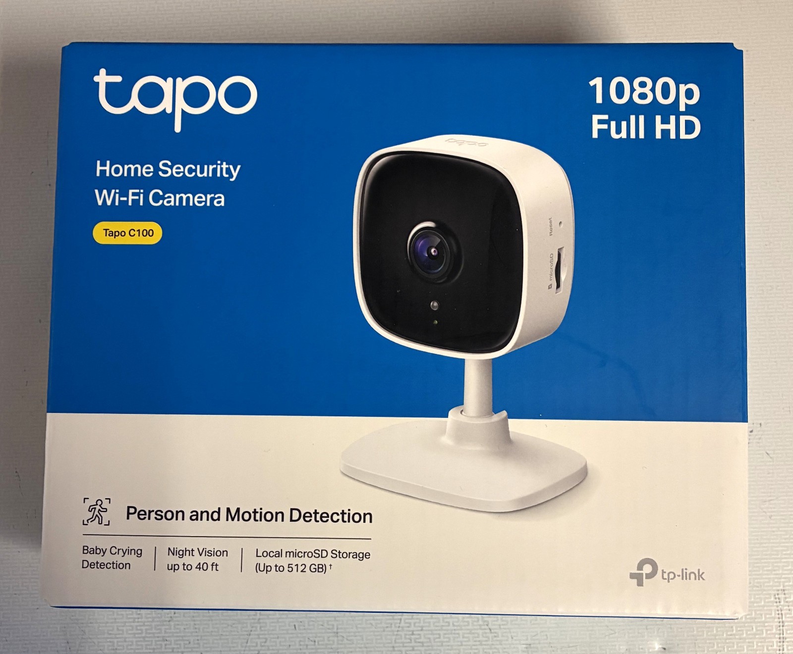 TP-Link Tapo C100 1080p Home Security Wi-Fi Camera