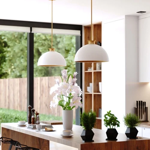 Vaxcel Lighting P0411 Devon 16"W Pendant - Black - Picture 10 of 12