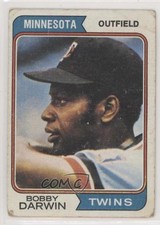 1974 Topps Bobby Darwin #527 0l2