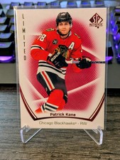 🔥PATRICK KANE🔥LIMITED RED PARALLEL 2021-22 SP AUTHENTIC