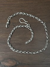 Серебро Victorian Silver Belcher Watch Chain