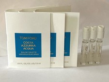 Tom Ford Costa Azzurra Acqua Eau de Toilette Sample Spray Vials 1.5 ml x 3