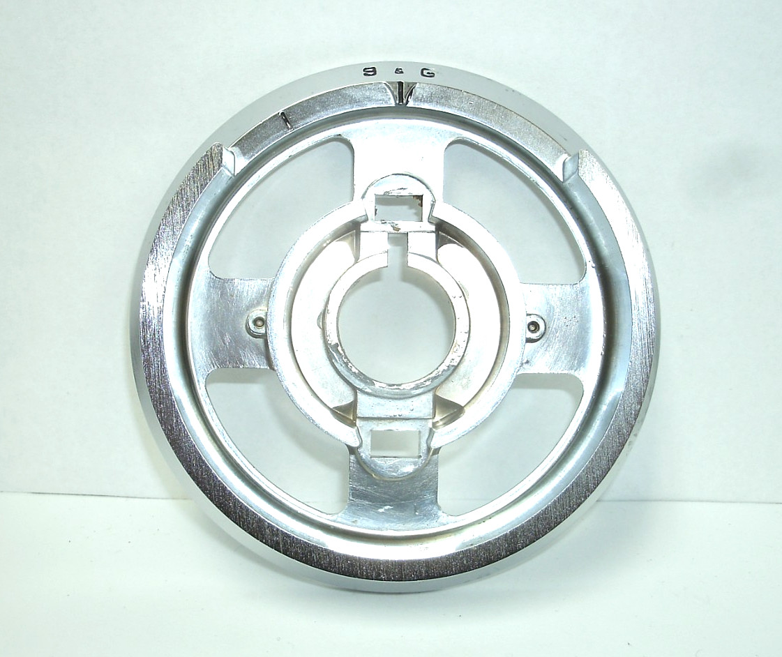 S&G Top Reading Dial Ring-Used-6700 Series-Satin Silver Chrome Finish!