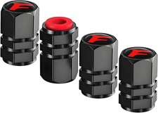 4 Pack Tire Valve Stem Caps Compatible With Lexus F Sport Aluminum Alloy