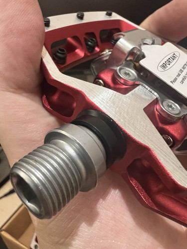 Nukeproof Horizon CL Cro-Mo DH Clipless Pedals β Red β Brand New - Picture 7 of 7