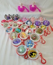 Lot of 29 Pok mon Toys from 1999 Burger King Kids Meal with Balls