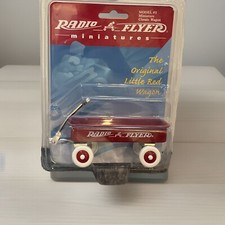 RADIO FLYER Miniatures: Little Red Wagon Brand New  NIB  Factory Sealed, '97 
