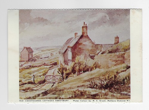 Lot Of 5 Dorset Federation Of Women Unused Postcards Landscape Cottages Vintage - Imagen 7 de 19