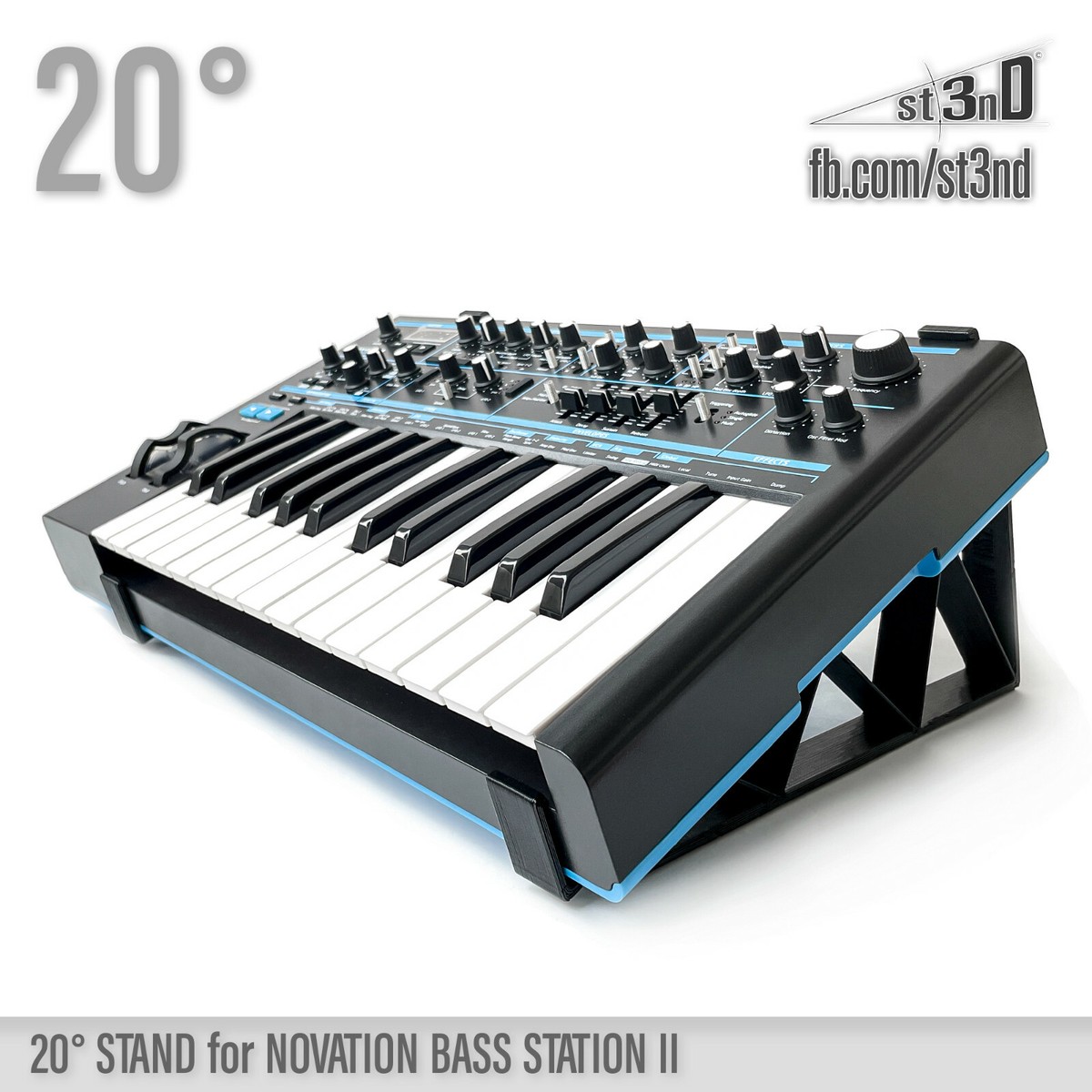 STAND for NOVATION BASS STATION 2 / AFX STATION - 20° | eBay STAND for NOVATION BASS STATION 2 / AFX STATION - 20° | eBay