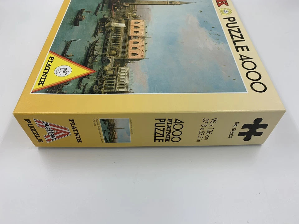 New Piatnik 4000 Pcs Puzzle Italy San Marco 1993 Made In Austria - Pro Quality - Image 3 of 4