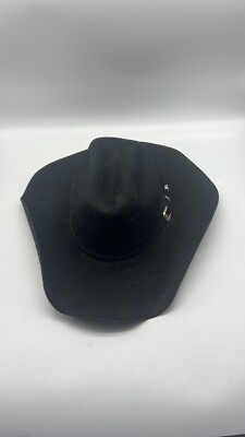 Lone Star Cowboy Pride Black Felt Hat. Fits Small to Medium Head Lone Star Pride Apparel LLC | Accessories | Lone Star Cowboy  main image 3