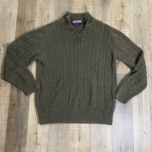 Zip Lambswool Cable Knit Sweater | eBay