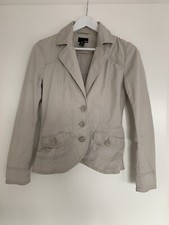 H&M Blazer Beige Gr. 36 - Neuwertig