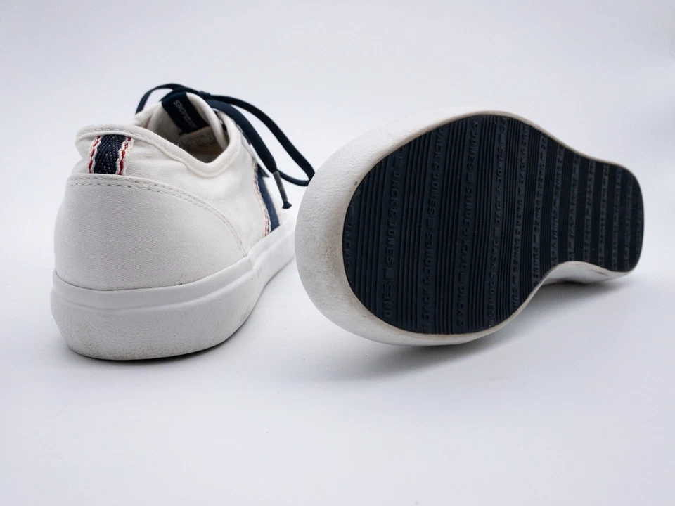 JACK & JONES Zapatillas Para Hombre De Ocio Blancas Talla 43 EU Art. 10974-10 - Imagen 2 de 3