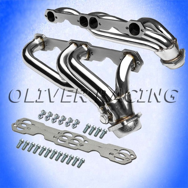 FÄCherkrÜMmer Edelstahl KrüMmer Chevrolet C1500 K1500 Tahoe Yukon Blazer 88 - 97-image