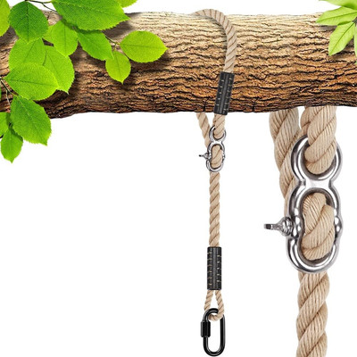 Baumschaukel Seil Hängematte Baum Gurte Hängeset, Verstellbares Seil, Schnell Un