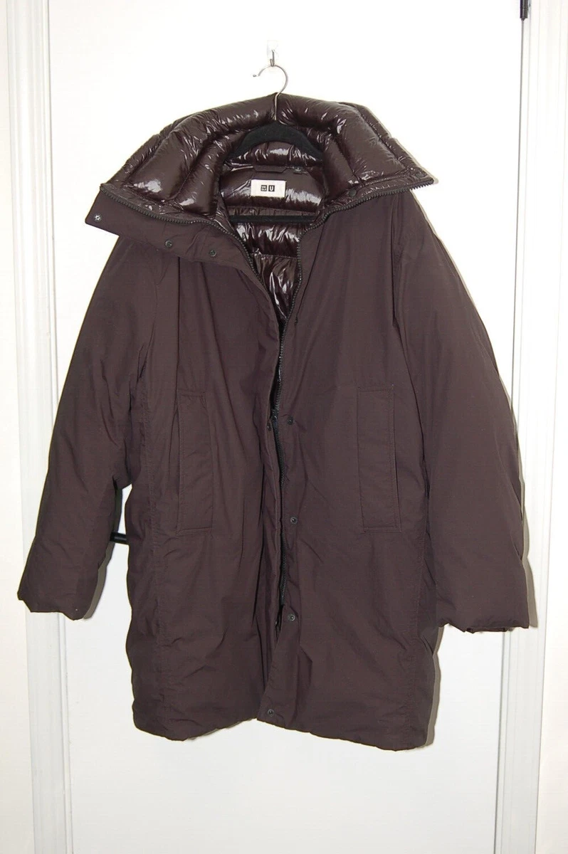 Uniqlo Woman s Padded Parka Black Sz L eBay