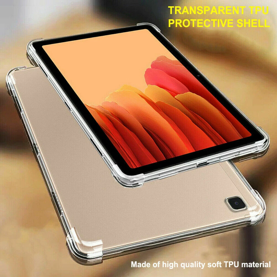 For Samsung Galaxy Tab A7 A7 Lite Tablet Clear Shockproof Heavy Duty Case Cover - Image 4 of 4