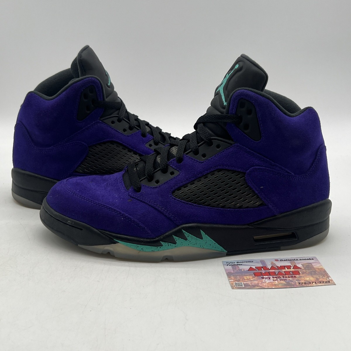 Size Jordan Retro Alternate Grape 2020 Icey Black Aqua