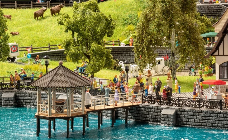 NOCH - Pontile per pescatori - 1/87 - NOC14264 - Immagine 2 di 2