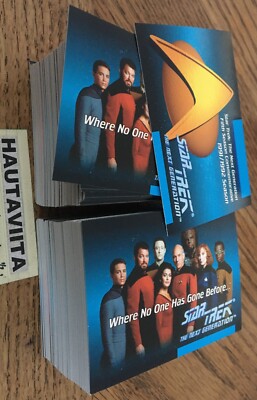 StarTrek NextGeneration FifthSeason 1991-92 Impel Complete 2Sets 240cards Ser1