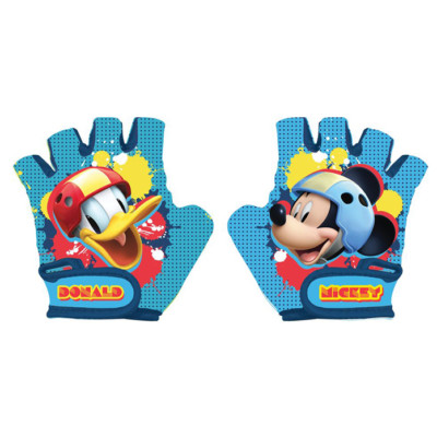 Fahrradhandschuhe MICKEY MOUSE Fahrrad für Kinder Jungen  M  16cm  9-10J  Blau