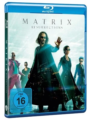 Matrix Resurrections - Teil: 4  (2021)[Blu-ray/Neu/OVP] Keanu Reeves, Carrie-Ann - Bild 1 von 4